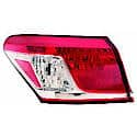 New Standard Replacement Driver Side Outer Tail Light Lens And Housing