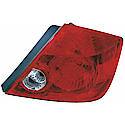 New CAPA Certified Standard Replacement Passenger Side Tail Light Lens And Housing, With Red Lens