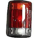 Halogen Tail Light Assembly: Driver Side, Plastic, Clear; Red, 1 Pack