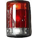 Halogen Tail Light Assembly: Passenger Side, Plastic, Clear; Red, 1 Pack