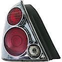 Halogen Tail Light Assembly: Driver Side, Plastic, Clear; Red, 1 Pack