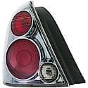 Halogen Tail Light Assembly: Passenger Side, Plastic, Clear; Amber; Red, 1 Pack