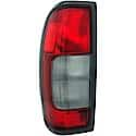 Halogen Tail Light Assembly: Driver Side, Plastic, Clear; Red, 1 Pack