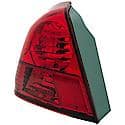 Halogen Tail Light Assembly: Driver Side, Plastic, Red, 1 Pack