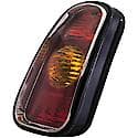 Halogen Tail Light Assembly: Passenger Side, Plastic, Red; Amber, 1 Pack