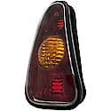 Halogen Tail Light Assembly: Driver Side, Plastic, Red; Amber, 1 Pack