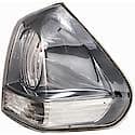 Halogen Tail Light Assembly: Passenger Side, Plastic, Light Smoke, 1 Pack