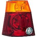 Halogen Tail Light Assembly: Driver Side, Plastic, Clear; Amber; Red, 1 Pack