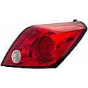 Halogen Tail Light Assembly: Passenger Side, Plastic, Clear; Red, 1 Pack