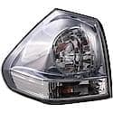 Halogen Tail Light Assembly: Driver Side, Plastic, Light Smoke, 1 Pack