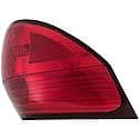 Halogen Tail Light Assembly: Driver Side, Plastic, Clear; Red, 1 Pack