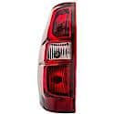 Halogen Tail Light Assembly: Driver Side, Plastic, Clear; Red, 1 Pack