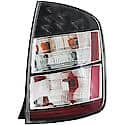 Halogen Tail Light Assembly: Passenger Side, Plastic, Clear; Red, 1 Pack