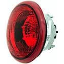 Halogen Tail Light Assembly: Driver Side, Plastic, Red, 1 Pack