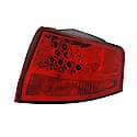 Passenger Side Outer Tail Light Lens And Housing, Led Style