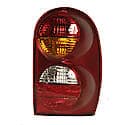 New Economy Replacement Passenger Side Tail Light Assembly, With Amber Turn Signal Lens