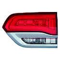 New CAPA Certified Standard Replacement Passenger Side Inner Tail Light Assembly, Without Gray Trim