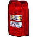 New Economy Replacement Passenger Side Tail Light Assembly, With 2 Holes In Back