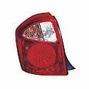 New Economy Replacement Driver Side Tail Light Assembly, 4 Door Hatchback