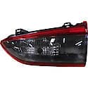 New CAPA Certified Standard Replacement Passenger Side Inner Tail Light Assembly