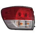 New CAPA Certified Standard Replacement Driver Side Outer Tail Light Assembly, Except Hybrid