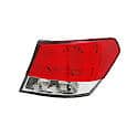 New CAPA Certified Standard Replacement Passenger Side Outer Tail Light Lens And Housing