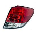 New CAPA Certified Standard Replacement Passenger Side Outer Tail Light Lens And Housing