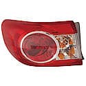 New Economy Replacement Driver Side Outer Tail Light Assembly, North American Built Models