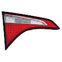 New CAPA Certified Standard Replacement Driver Side Inner Tail Light Assembly