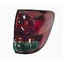 New CAPA Certified Standard Replacement Passenger Side Outer Tail Light Assembly