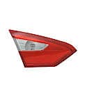 New CAPA Certified Standard Replacement Driver Side Inner Tail Light Assembly, Sedan Models