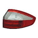 New CAPA Certified Standard Replacement Passenger Side Outer Tail Light Assembly, Sedan Models