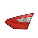 New CAPA Certified Standard Replacement Passenger Side Inner Tail Light Assembly, Sedan Models