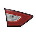 New CAPA Certified Standard Replacement Driver Side Inner Tail Light Assembly, Decklid Mounted