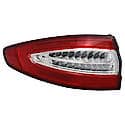 New CAPA Certified Standard Replacement Driver Side Outer Tail Light Assembly