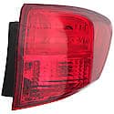 New Economy Replacement Passenger Side Outer Tail Light Assembly