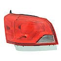 New CAPA Certified Standard Replacement Driver Side Outer Tail Light Assembly, Body Mounted