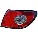 New CAPA Certified Standard Replacement Passenger Side Tail Light Lens And Housing