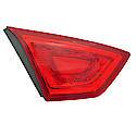 New CAPA Certified Standard Replacement Driver Side Inner Tail Light Assembly, Decklid Mounted