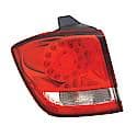 New CAPA Certified Standard Replacement Driver Side Outer LED Tail Light Assembly