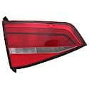 New CAPA Certified Standard Replacement Driver Side Inner Tail Light Assembly, Bulb Type