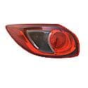 New CAPA Certified Standard Replacement Driver Side Outer Tail Light Assembly