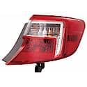 New Economy Replacement Passenger Side Outer Tail Light Assembly, All Models Including Hybrid