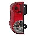 New CAPA Certified Standard Replacement Driver Side Tail Light Assembly, Quarter Panel Mounted