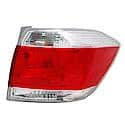 New Economy Replacement Passenger Side Tail Light Assembly, Except Hybrid