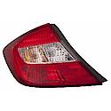 New Economy Replacement Passenger Side Tail Light Assembly, Sedan Models Except Hybrid