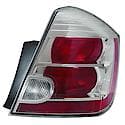 New Economy Replacement Passenger Side Tail Light Assembly, With Bright Bezel