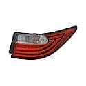 New CAPA Certified Standard Replacement Passenger Side Outer Tail Light Lens And Housing