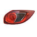 New CAPA Certified Standard Replacement Passenger Side Outer Tail Light Assembly