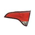 New CAPA Certified Standard Replacement Passenger Side Inner Tail Light Assembly, Bulb Type